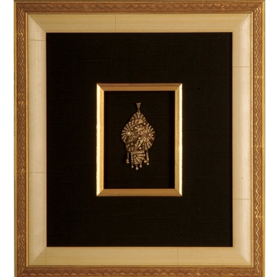 Framed in Ivory Deco