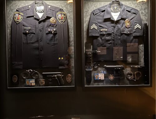 LAPD Retirement Shadowboxes