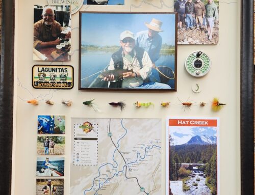 Fly Fishing Shadowbox