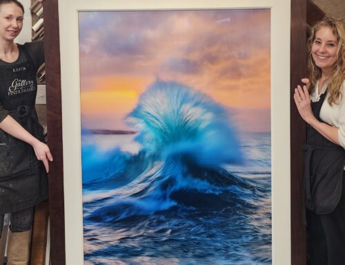 Peter Lik Photo in Walnut Frame