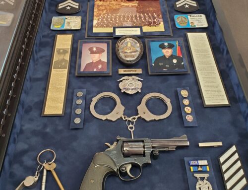 Law Enforcement Retirement Shadowbox