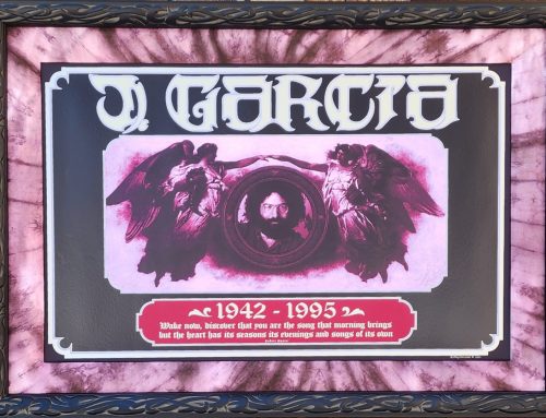 Tie-Dyed Jerry Garcia Frame